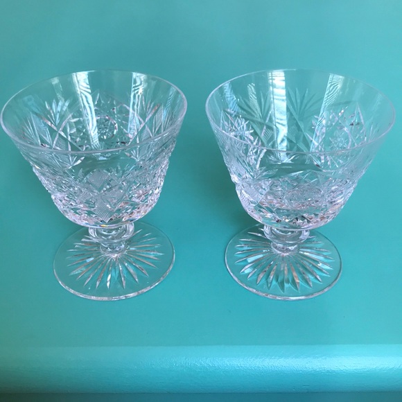 2 crystal glasses - Picture 3 of 8